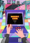 INSERT COIN 테마 포스터