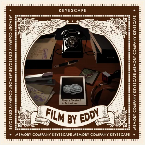 FILM BY EDDY · 키이스케이프 메모리컴퍼니 테마 포스터